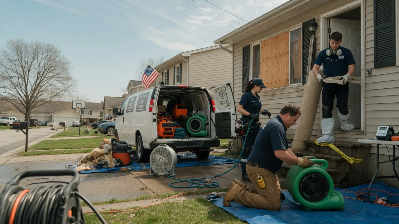 Water Damage Restoration in Saint Thomas, ND near me